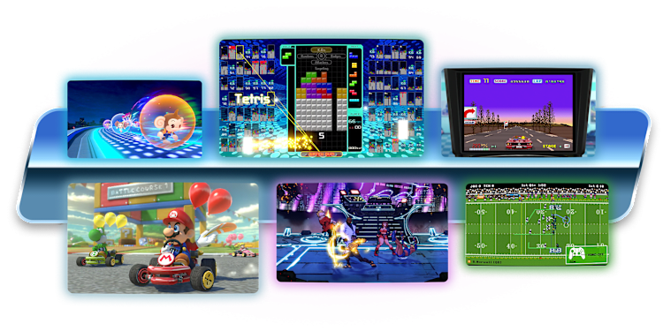 Retro and arcade games for Nintendo Switch 2 and Nintendo Switch